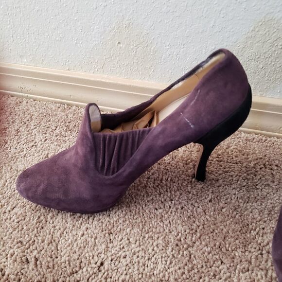 Authentic Prada purple suede booties 37.5 - Picture 3 of 7